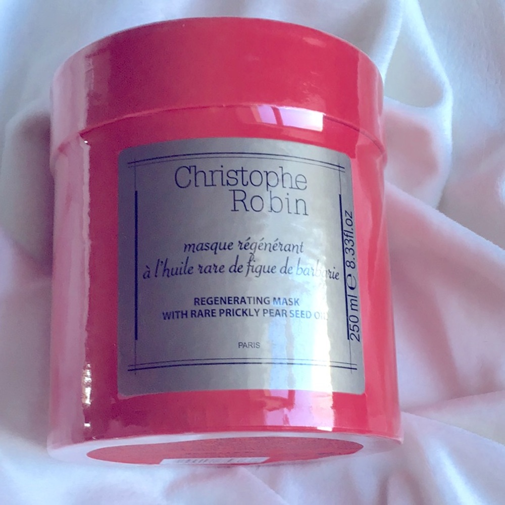 New Retail $70 Christophe Robin Regenerating Hair Mask w/ Prickly Pear Seed Oil